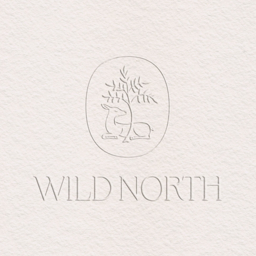 wild north logo embossed